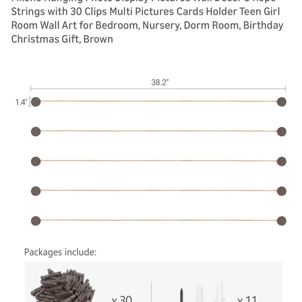 Rustic Black Wall Hooks Set